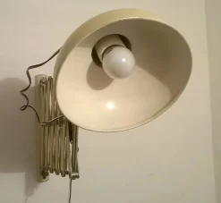 New Pamono Italian Scissor Wall Lamp, 1940s