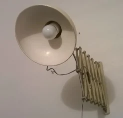 New Pamono Italian Scissor Wall Lamp, 1940s