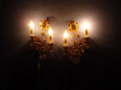 Clearance Pamono Italian Sconces from Banci Firenze, 1960s, Set of 2