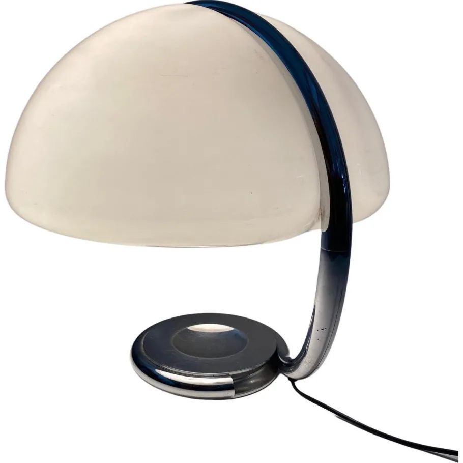 Outlet Pamono Italian Serpente Table Lamp by Elio Martinelli for Martinelli Luce, 1960s