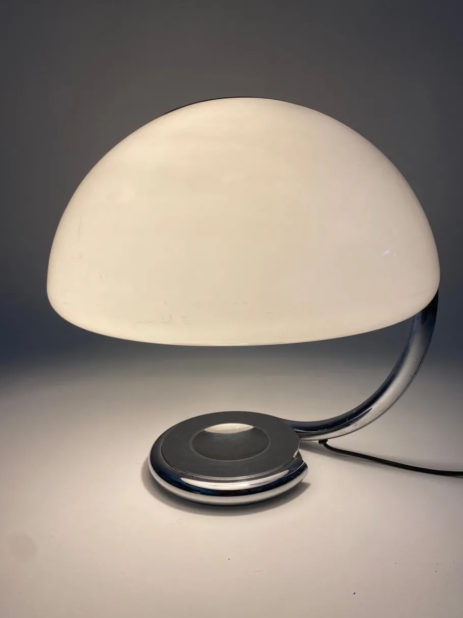 Outlet Pamono Italian Serpente Table Lamp by Elio Martinelli for Martinelli Luce, 1960s