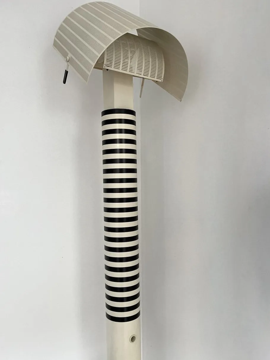 New Pamono Italian Shogun Floor Lamp by Mario Botta for Artemide. 1980s