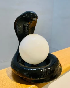 Sale Pamono Italian Snake Cobra Lamp by Avobin, 1970s