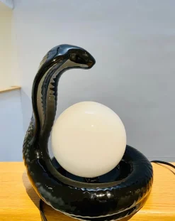 Sale Pamono Italian Snake Cobra Lamp by Avobin, 1970s