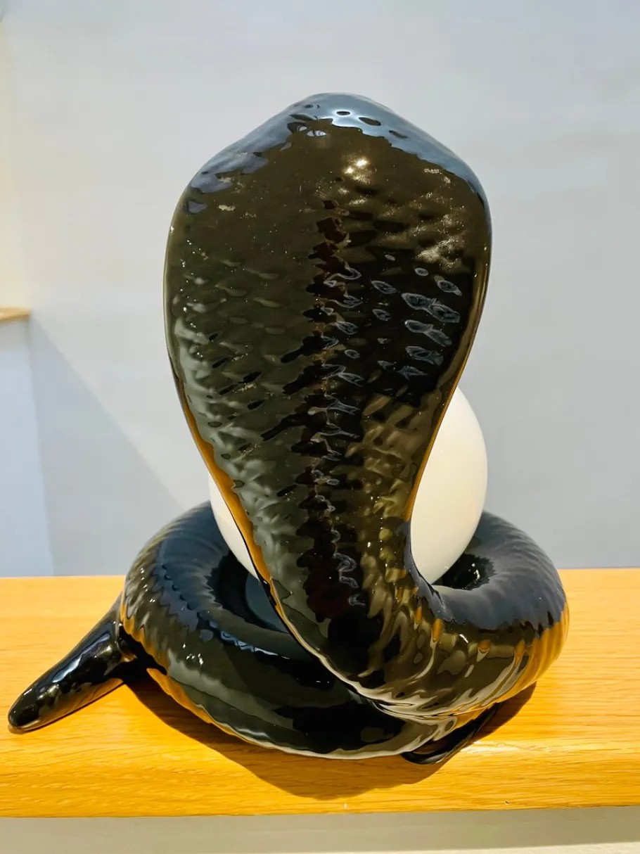 Sale Pamono Italian Snake Cobra Lamp by Avobin, 1970s