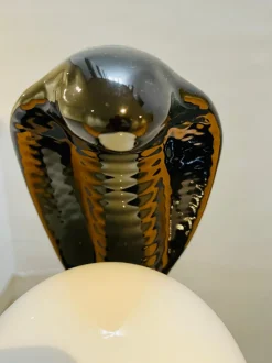 Sale Pamono Italian Snake Cobra Lamp by Avobin, 1970s