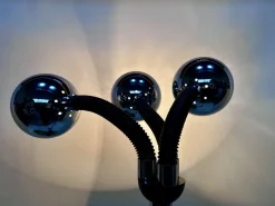 Online Pamono Italian Space Age Chromed 3-Light Floor Lamp with Adjustable Arms, 1960s
