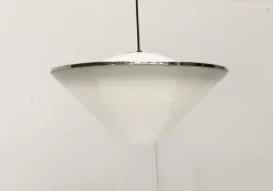Best Pamono Italian Space Age Elpis Pendant Lamp from Harveiluce / Guzzini