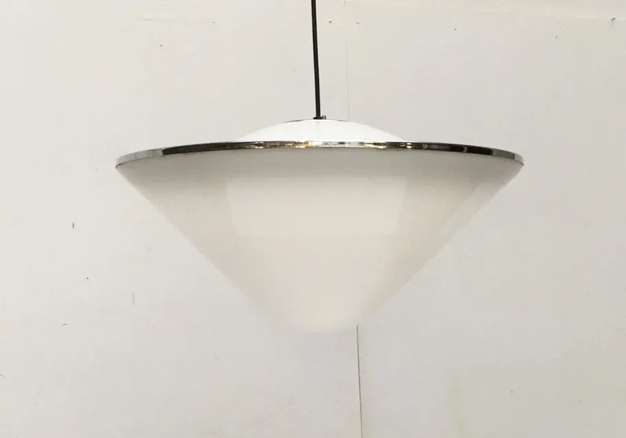 Best Pamono Italian Space Age Elpis Pendant Lamp from Harveiluce / Guzzini