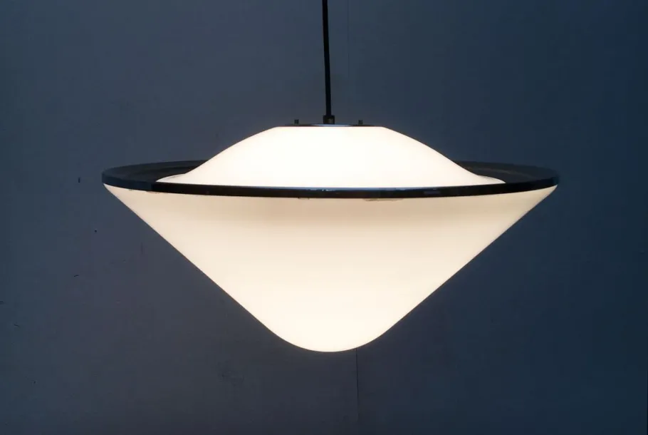 Best Pamono Italian Space Age Elpis Pendant Lamp from Harveiluce / Guzzini