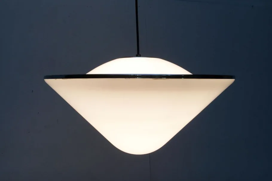 Best Pamono Italian Space Age Elpis Pendant Lamp from Harveiluce / Guzzini