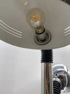 Clearance Pamono Italian Space Age Floor Lamp with Two Chrome Balls, 1970s