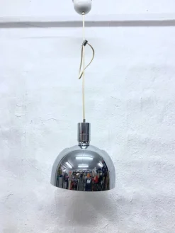 Online Pamono Italian Space Age Pendant Lamp by Franco Albini and Franca Helg for Sirrah, 1960s