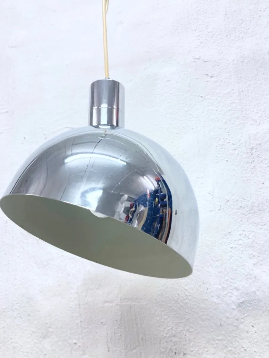 Online Pamono Italian Space Age Pendant Lamp by Franco Albini and Franca Helg for Sirrah, 1960s