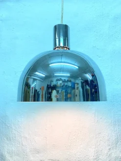 Online Pamono Italian Space Age Pendant Lamp by Franco Albini and Franca Helg for Sirrah, 1960s