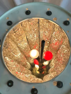 Discount Pamono Italian Space Age Tronchi Brass Plated and Acrylic Floor Lamp by J.T. Kalmar, 1960s