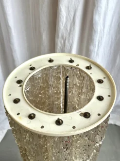 Discount Pamono Italian Space Age Tronchi Brass Plated and Acrylic Floor Lamp by J.T. Kalmar, 1960s