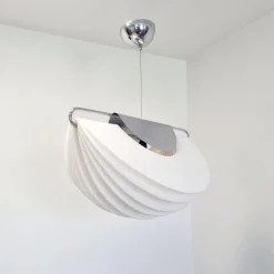 Sale Pamono Italian Spicchio Pendant Lamp by Ermanno Lampa & Sergio Brazzoli for Guzzini, Italy, 1970s