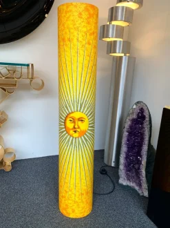 Pamono Italian Sun Floor Lamp by Atelier Fornasetti for Antonangeli Illuminazioni, 1990s
