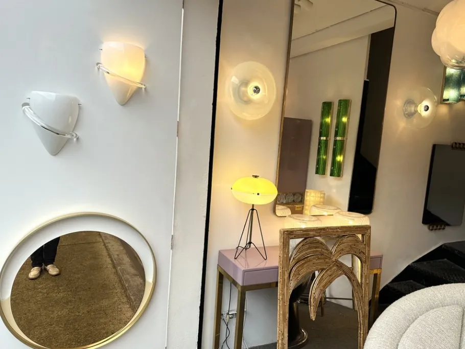 Best Pamono Italian Swan Sconces Murano Glass by Tina Aufiero for Venini, 1995, Set of 2