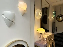 Best Pamono Italian Swan Sconces Murano Glass by Tina Aufiero for Venini, 1995, Set of 2