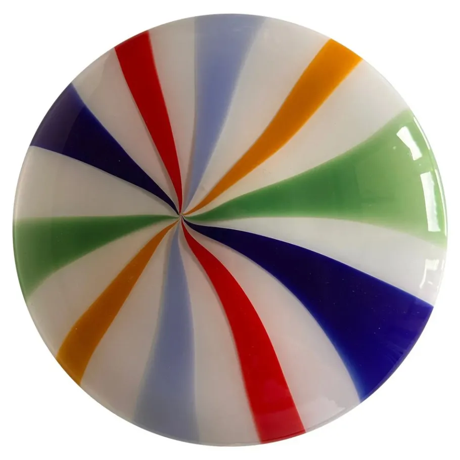 Best Pamono Italian Swirls Murano Glass Wall Sconce by Simoeng