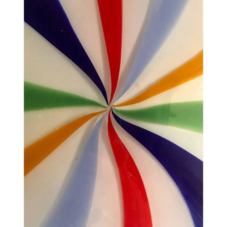 Best Pamono Italian Swirls Murano Glass Wall Sconce by Simoeng