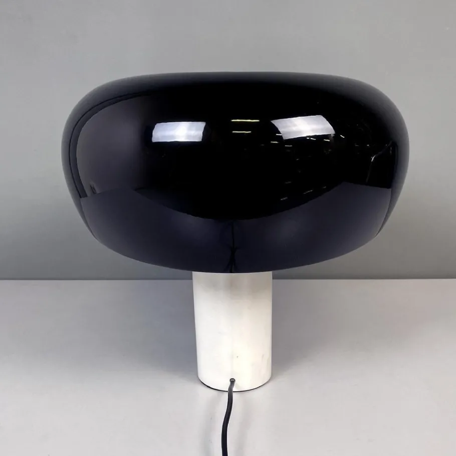 Best Pamono Italian Table Lamp Snoopy attributed to Achille and Pier Giacomo Castiglioni for Flos