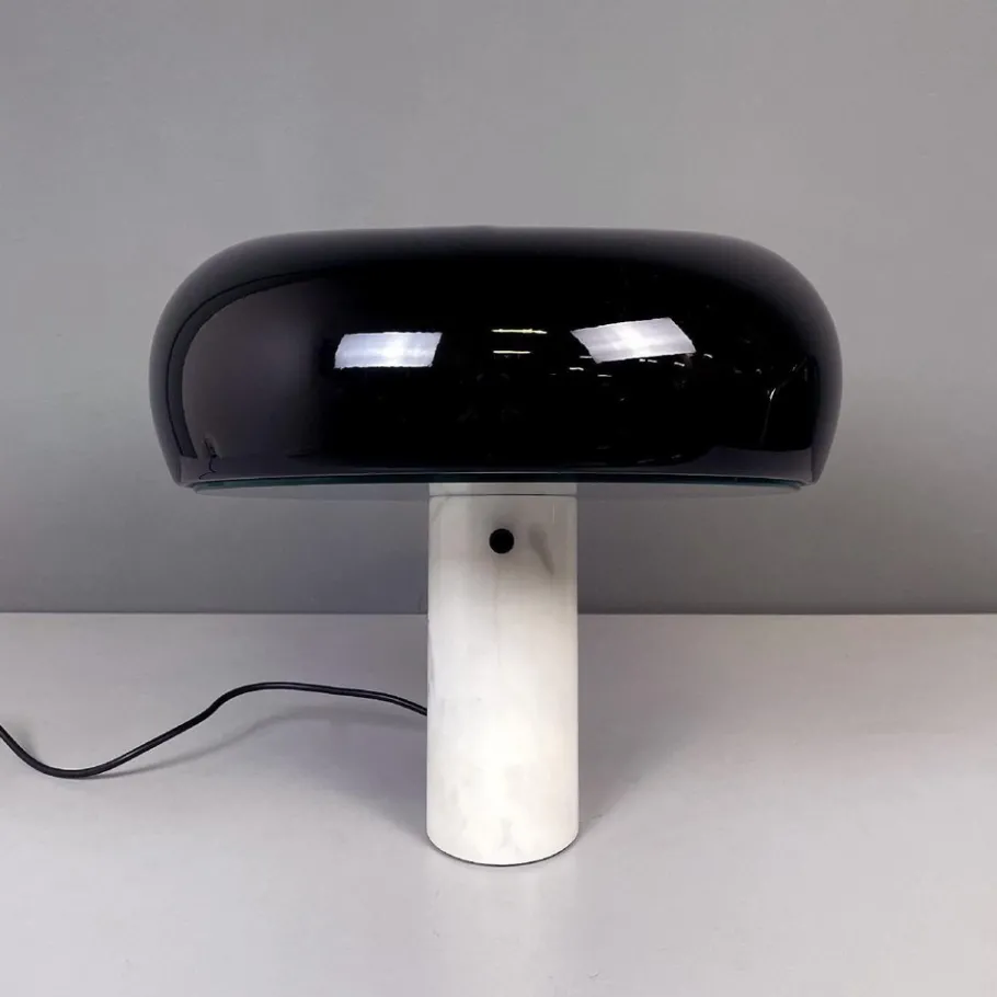 Best Pamono Italian Table Lamp Snoopy attributed to Achille and Pier Giacomo Castiglioni for Flos