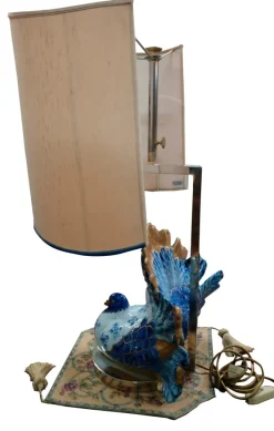 Online Pamono Italian Table Lamps from Società Porcellane Artistiche Firenze, 1980s, Set of 2