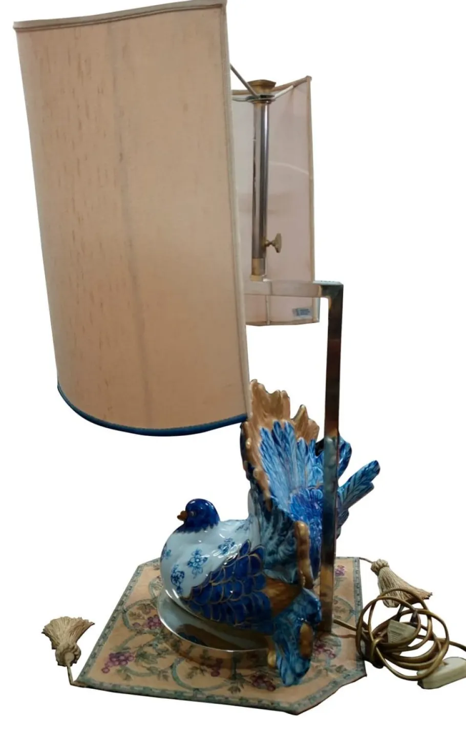 Online Pamono Italian Table Lamps from Società Porcellane Artistiche Firenze, 1980s, Set of 2