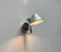 Hot Pamono Italian Tolomeo Faretto Wall Lamps by Michele De Lucchi and Giancarlo Fassina for Artemide, Set of 2