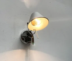 Hot Pamono Italian Tolomeo Faretto Wall Lamps by Michele De Lucchi and Giancarlo Fassina for Artemide, Set of 2