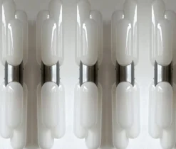 Online Pamono Italian Torpedo Murano Glass Sconce attributed to Mazzega, 1970s