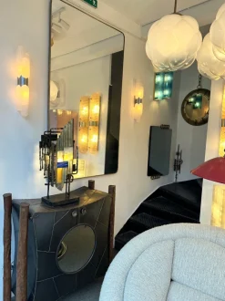 Online Pamono Italian Torpedo Murano Glass Sconce attributed to Mazzega, 1970s