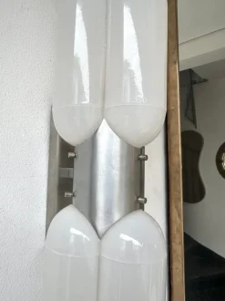 Online Pamono Italian Torpedo Murano Glass Sconce attributed to Mazzega, 1970s