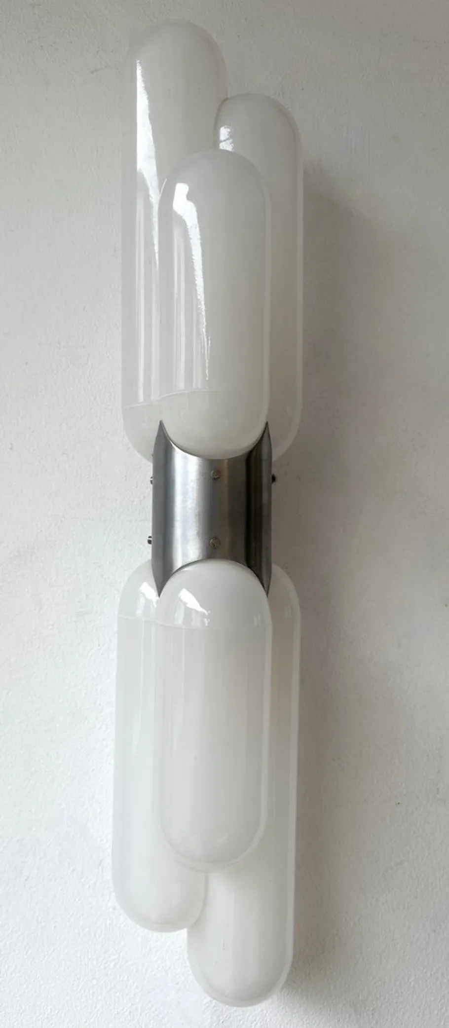Online Pamono Italian Torpedo Murano Glass Sconce attributed to Mazzega, 1970s