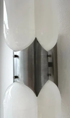 Online Pamono Italian Torpedo Murano Glass Sconce attributed to Mazzega, 1970s