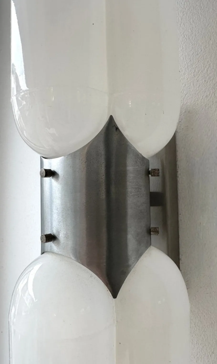 Online Pamono Italian Torpedo Murano Glass Sconce attributed to Mazzega, 1970s