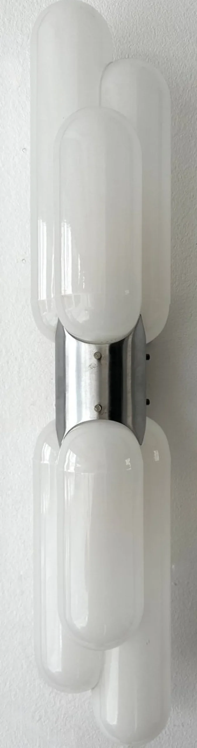 Online Pamono Italian Torpedo Murano Glass Sconce attributed to Mazzega, 1970s