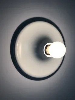 New Pamono Italian Ufo Disc Wall Sconces from Targetti, 1970s, Set of 2