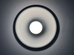 New Pamono Italian Ufo Disc Wall Sconces from Targetti, 1970s, Set of 2