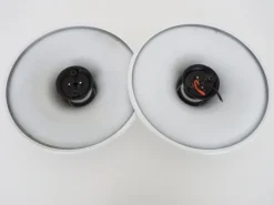 New Pamono Italian Ufo Disc Wall Sconces from Targetti, 1970s, Set of 2