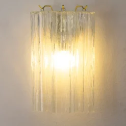 Sale Pamono Italian Wall Light in Murano Glass, 1990s