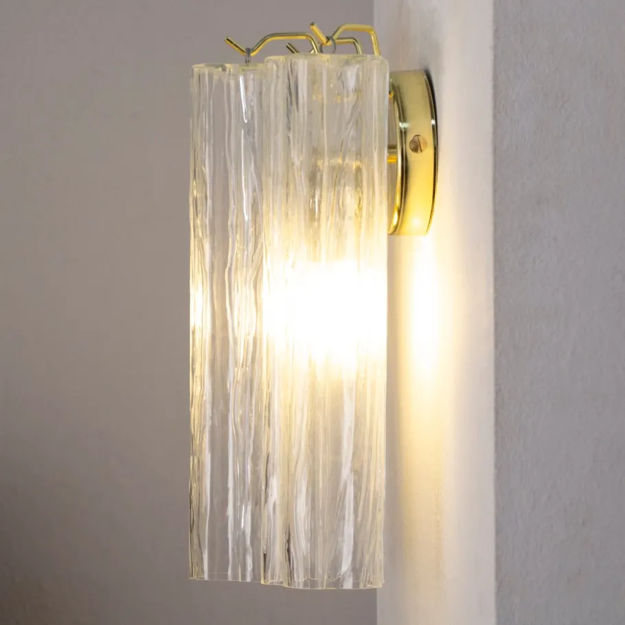 Sale Pamono Italian Wall Light in Murano Glass, 1990s