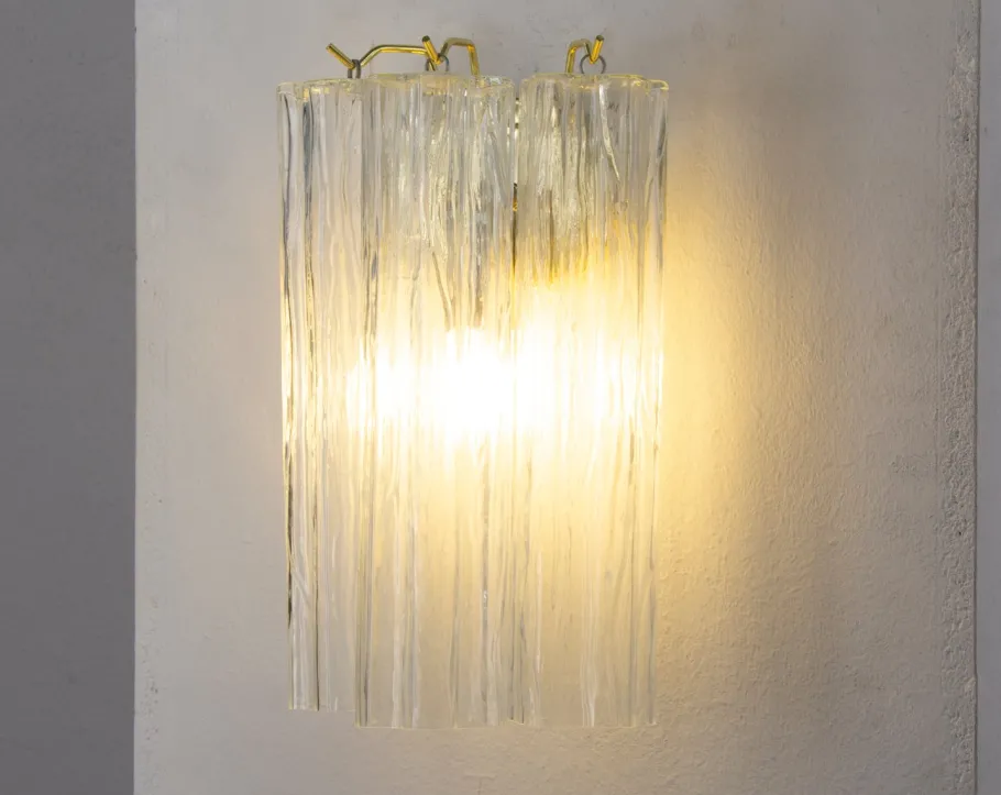 Sale Pamono Italian Wall Light in Murano Glass, 1990s
