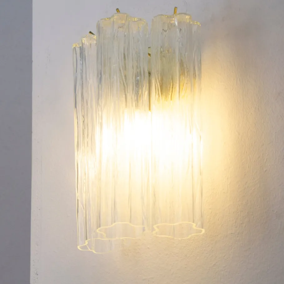 Sale Pamono Italian Wall Light in Murano Glass, 1990s