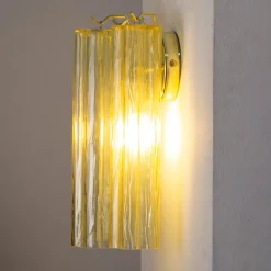 Discount Pamono Italian Wall Light in Murano Glass, 1990s