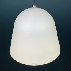 Clearance Pamono Italian White Kuala Pendant Lamp by Franco Bresciani for Guzzini Italy, 1970s