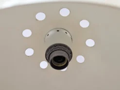 Best Pamono Italian White Painted & Chrome Plated Metal Extendable Arm Wall Lamp, 1970s